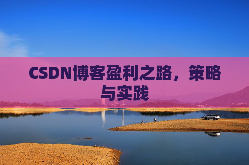 CSDN博客盈利之路，策略与实践